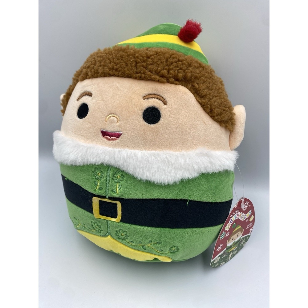 Squishmallows Buddy the Elf‎ 8 Inch 2025 Christmas Release Exclusive Plush NEW